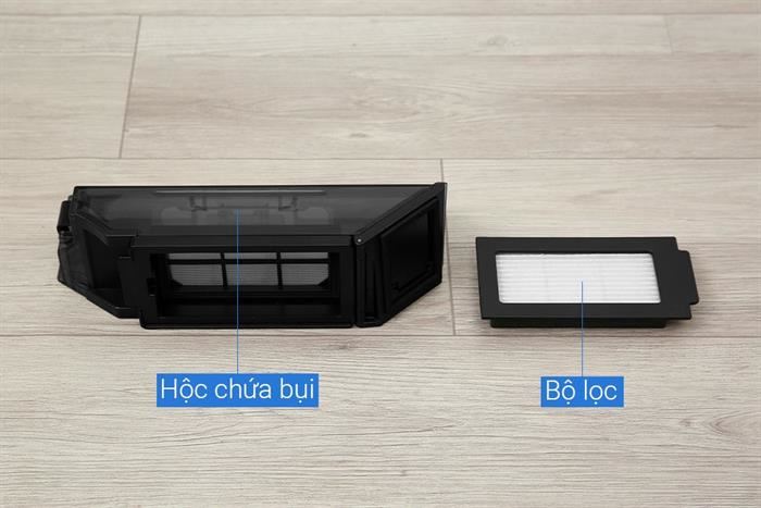 Robot hút bụi lau nhà Ecovacs Deebot T50 Pro Omni - Trắng/Đen